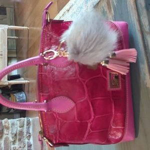 Dooney & Bourke pink animal print bag